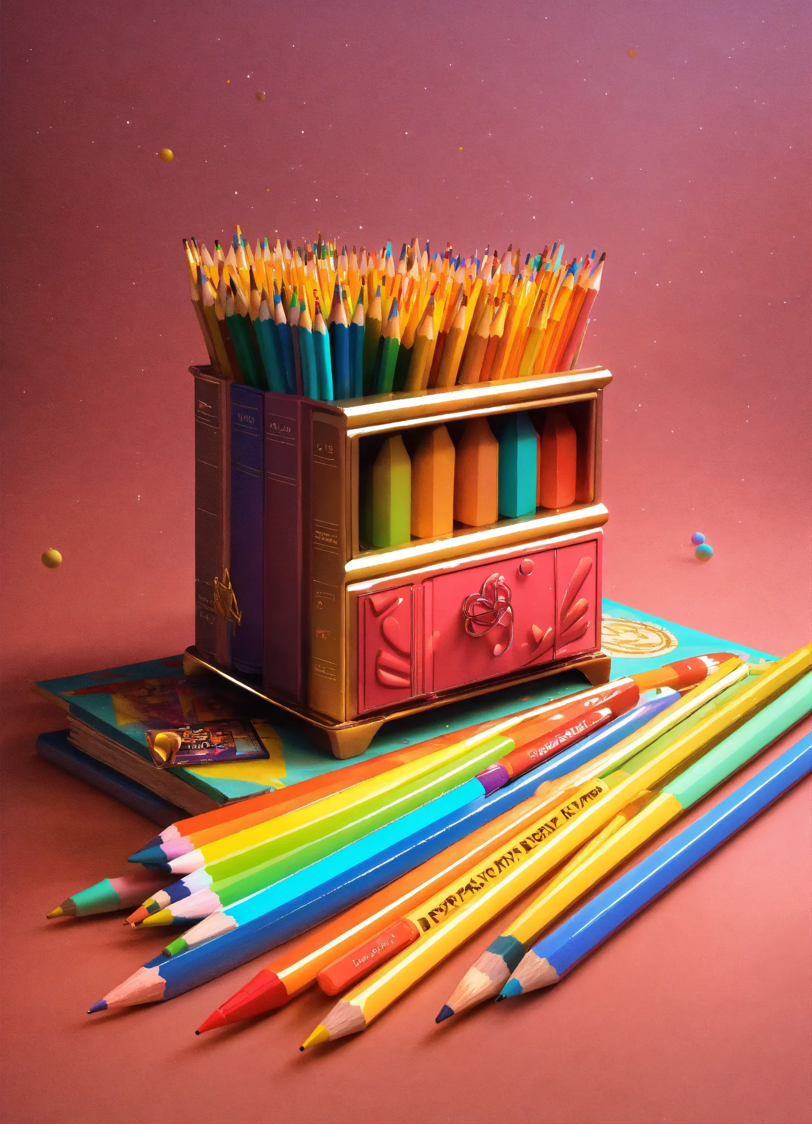 Eco-friendly watercolor paint set